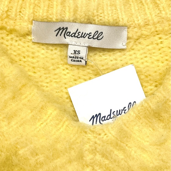 Madewell Brushed V-Neck Sweater - Picture 9 of 10